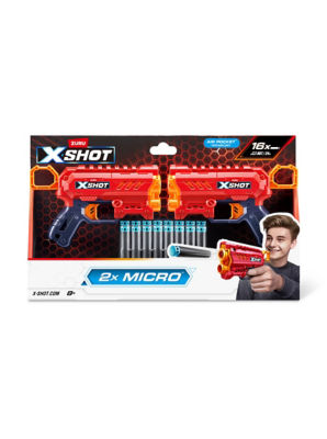 Excel Micro 2.0 Twin Pack Blaster (16 Darts) by ZURU
