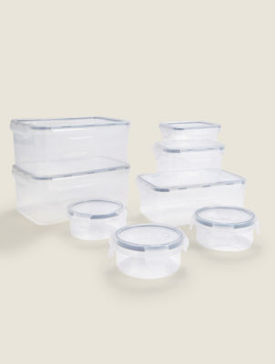 8 Piece Clip-Lid Food Storage Set