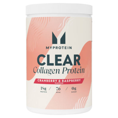 Clear Collagen Protein Cranberry & Raspberry Flavour 650g