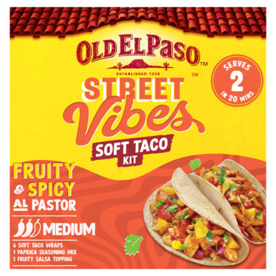 Old El Paso Street Vibes Taco Kit Al Pastor