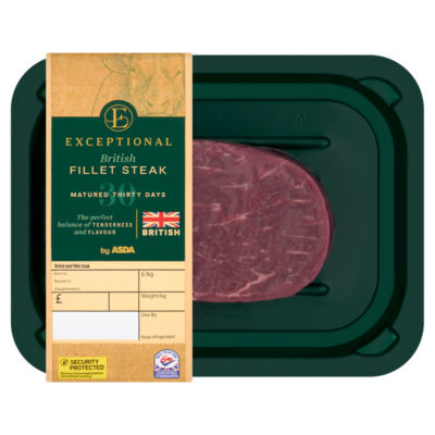 Exceptional by ASDA British Fillet Steak
