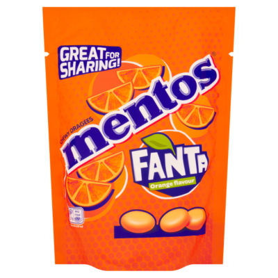 Fanta Orange Flavour Chewy Dragees 140g thumbnail 2