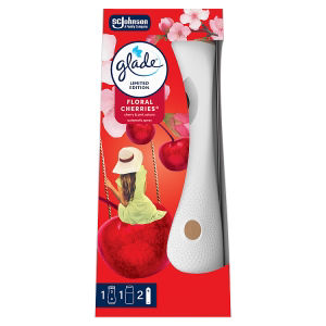 Automatic Spray Holder and Refill Floral Cherries 269ml