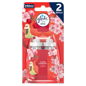 Glade Sense & Spray, Twin Refill, Floral Cherries
