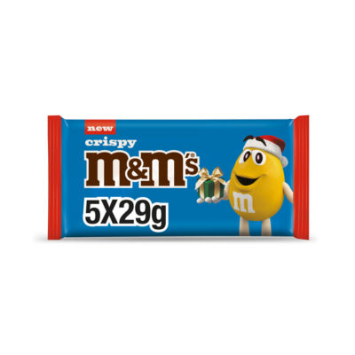 Multipack Crispy Chocolate Santa 5 x 29g