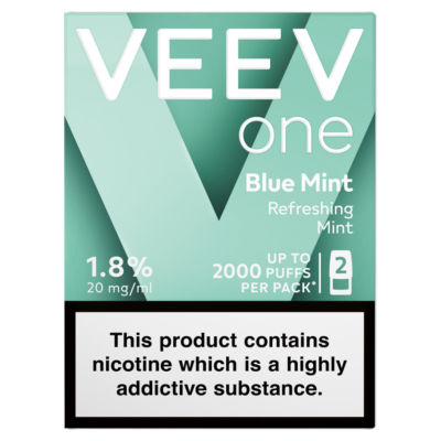 VEEV ONE BLUE MINT 20mg/ml 2x2ml