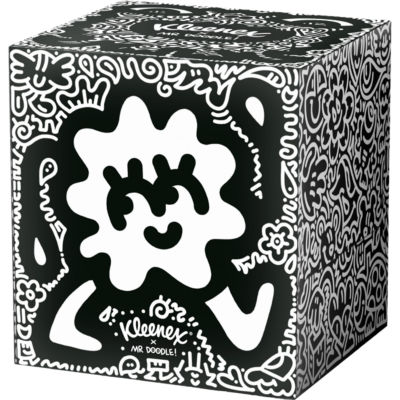 Tissues Mr Doodle NEW Limited Edition Cube – 48 Tissues per box thumbnail 4