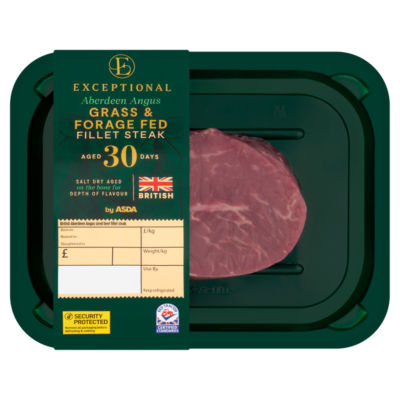 Aberdeen Angus Grass & Forage Fed Fillet Steak (Typically 0.22kg) thumbnail 2