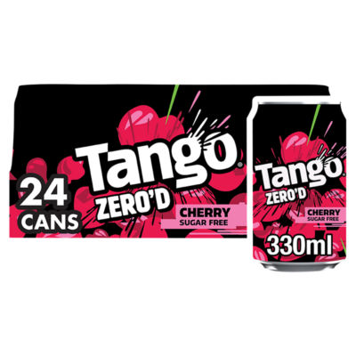 Zero'd Cherry Sugar Free Cans 24 x 330ml thumbnail 2