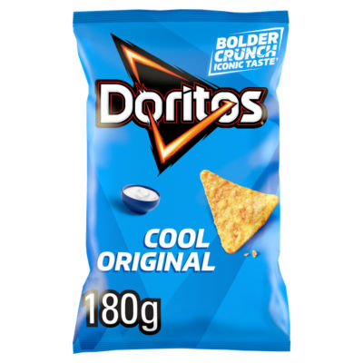 Cool Original Tortilla Chips Sharing Crisps 180g thumbnail 2