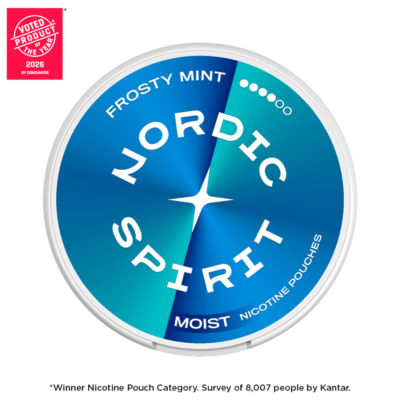 Nordic Spirit Frosty Mint Extra Strong Nicotine Pouches