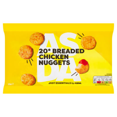 JUST ESSENTIALS by ASDA 20 Breaded Chicken Nuggets 320g