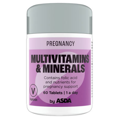 Pregnancy Multivitamins & Minerals 60 Tablets thumbnail 2