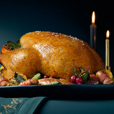 (8) Free Range & Corn-Fed Norfolk Bronze Medium Turkey (Typically 4.75kg)