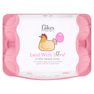 Free Range Egg Co Laid with Love 6 Free Range Eggs