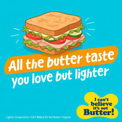 I Can't Believe It's Not Butter Light Spread 500g thumbnail 4