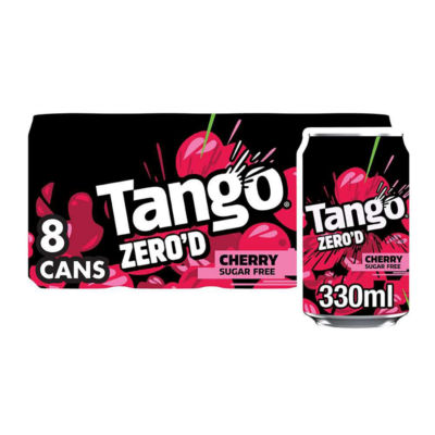Zero'd Cherry Sugar Free Cans 8 x 330ml