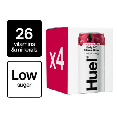 Cherry & Raspberry Daily A-Z Vitamins 4 x 330ml thumbnail 2