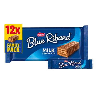 Milk Chocolate Wafer Biscuit Bar 12 Pack Multipack 216g thumbnail 2
