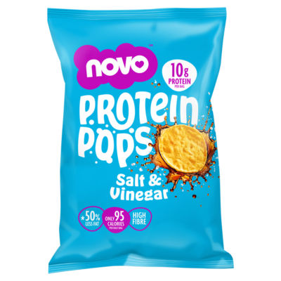 Novo Salt and Vinegar Flavour Protein Pops 45g