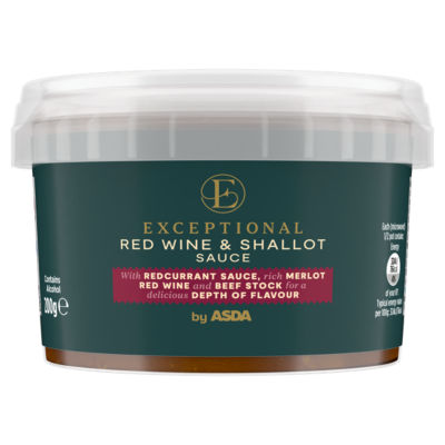 Exceptional Red Wine & Shallot Sauce 200g thumbnail 2