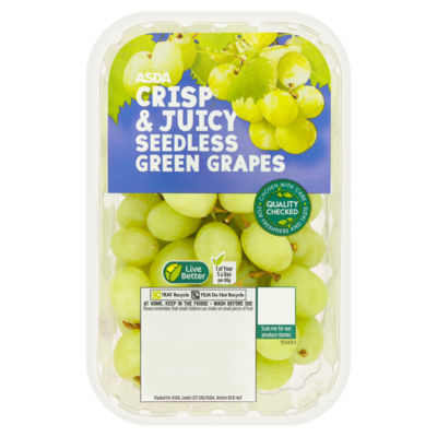 Seedless Green Grapes 500g thumbnail 2