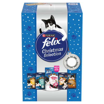 FELIX Cat Treats Christmas Gift Box 275g thumbnail 2