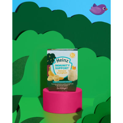 Immunity Support Banana and Yoghurt Pot 6+ Months 2 x 100g Baby Food thumbnail 3