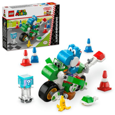 Super Mario: Mario Kart – Yoshi Bike Toy Set 72031 thumbnail 2