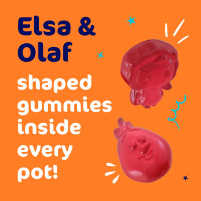 Disney Frozen Multivitamins 60 Character Shaped Strawberry Flavour Softies for Kids 3+ thumbnail 4