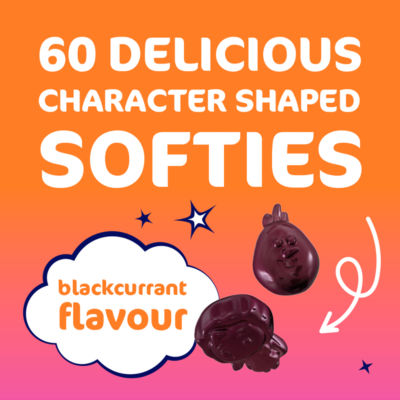 Disney Frozen Iron & Vit C 60 Character Shaped Blackcurrant Flavour Softies for Kids 3+ thumbnail 4