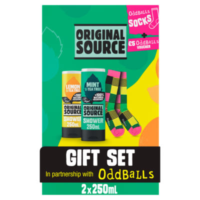 x Oddballs Gift Set with Shower Gel and Socks thumbnail 2