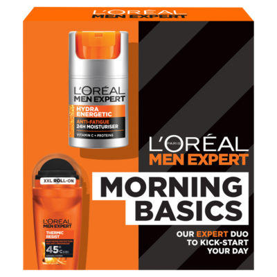 Men Expert - Morning Basics Set, Hydra Energetic Moisturiser & Anti-Perspirant Giftset thumbnail 2