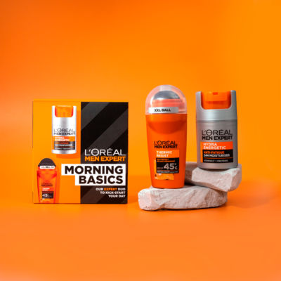 Men Expert - Morning Basics Set, Hydra Energetic Moisturiser & Anti-Perspirant Giftset thumbnail 3