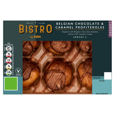 Bistro by  Belgian Chocolate & Caramel Profiteroles thumbnail 2