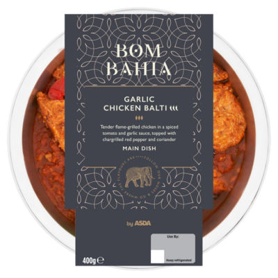 Bom Bahia Garlic Chicken Balti 400g thumbnail 2