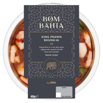 Bom Bahia King Prawn Bhuna 400g thumbnail 2
