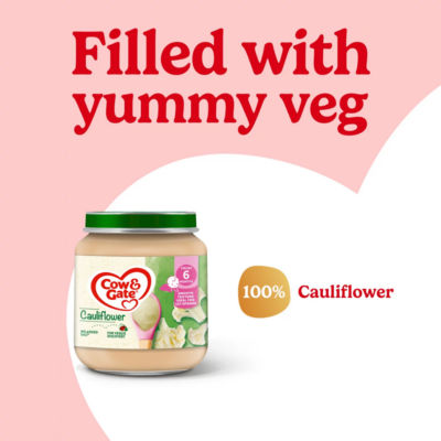 Cauliflower Baby Food Snack Jar, 6+ Months, 125g thumbnail 4