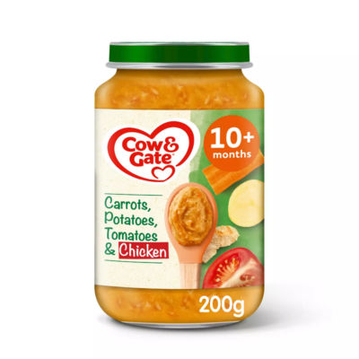 Carrot Chicken Tomato & Potato Baby Food Meal Jar, 10+ Months, 200g