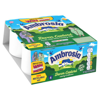 Devon Custard Dessert Snack Pots Multipack 4 x 120g thumbnail 3