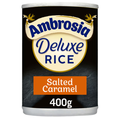 Deluxe Salted Caramel Rice Pudding Dessert Can 400g thumbnail 2
