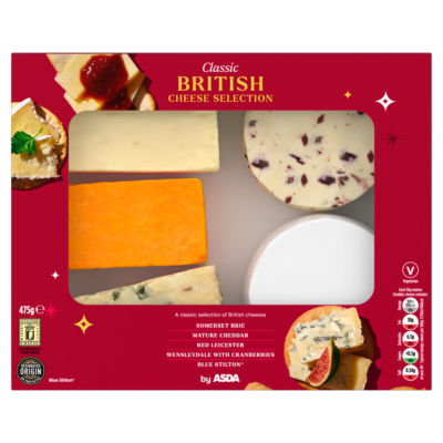 ASDA British Cheese Selection 475g