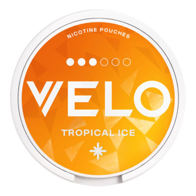 Velo Tropical Ice Nicotine Pouches 10mg 20 Pack 14g