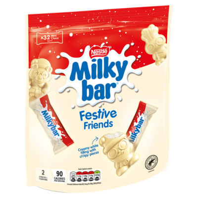 Festive Friends White Chocolate Share Bag 262g thumbnail 3
