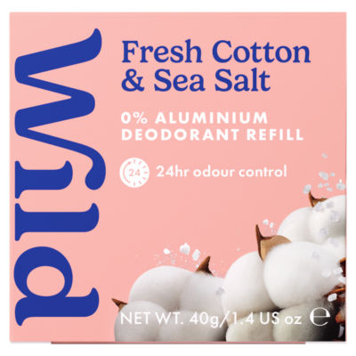 Wild Fresh Cotton & Sea Salt Deo Refill
