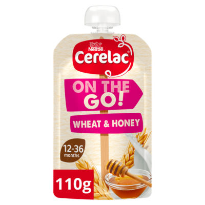 CERELAC® On The Go Honey 12m + Pouch 110g thumbnail 2