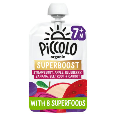 Superboost Strawberry, Apple & Blueberry 7+months 100g thumbnail 2