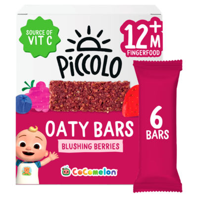 Piccolo Organic Blushing berries oaty bar