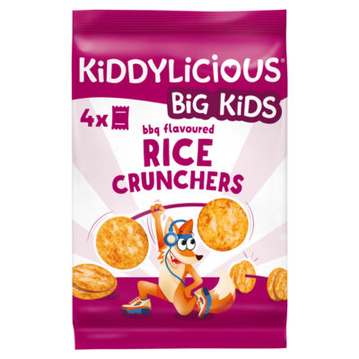 BBQ Flavoured Rice Crunchers Kids Snacks 4x15g thumbnail 2