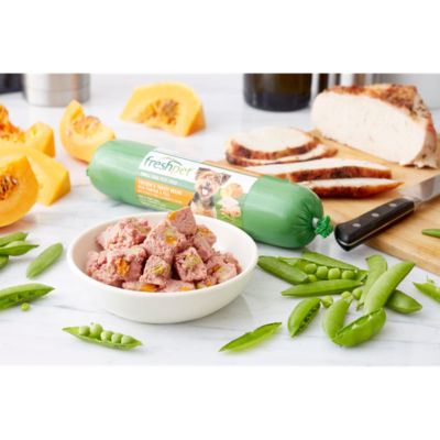 Small Dog Grilled Chicken & Turkey with Pumpkin & Peas Fresh Dog Food 400g thumbnail 4
